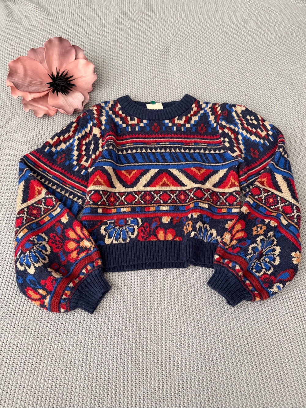 Farm Rio Anika Tapestry Sweater XS